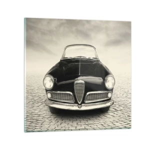 Glasbild - Bild auf glas - Man muss mich einfach lieben - 50x50 cm