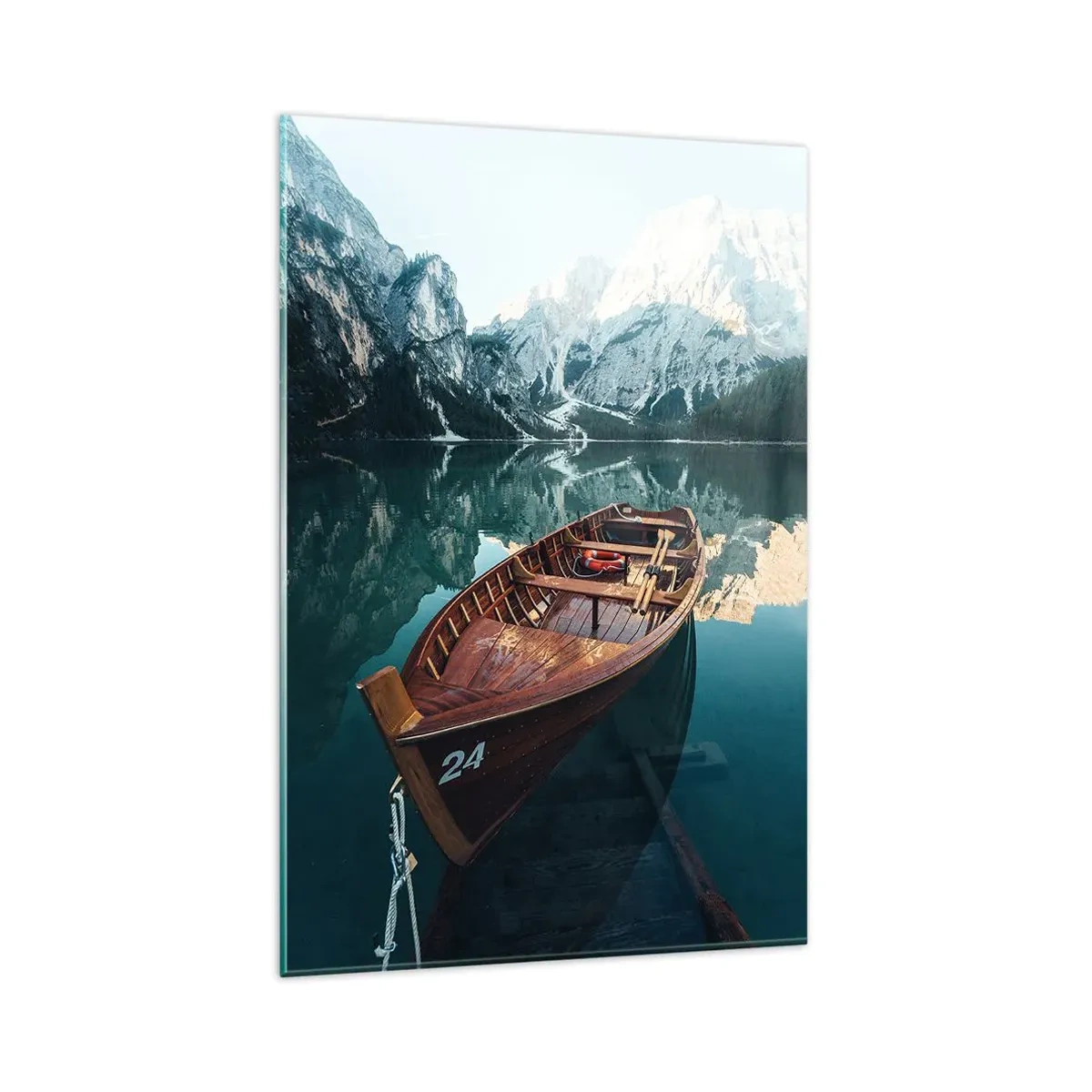 Glasbild - Bild auf glas - Wie auf Glas gemalt - 80x120 cm