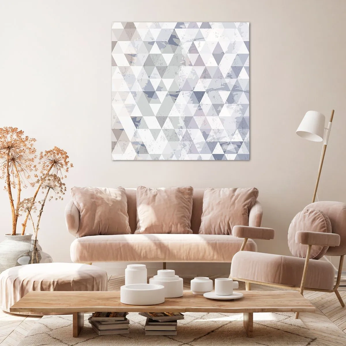 Bild auf Leinwand - Leinwandbild - Im Rhythmus auf drei - 60x60 cm