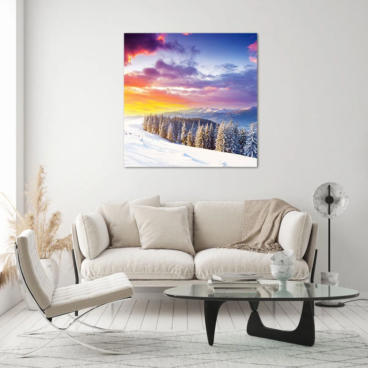 Glasbild - Bild auf glas - Am helllichten Tag - 70x70 cm