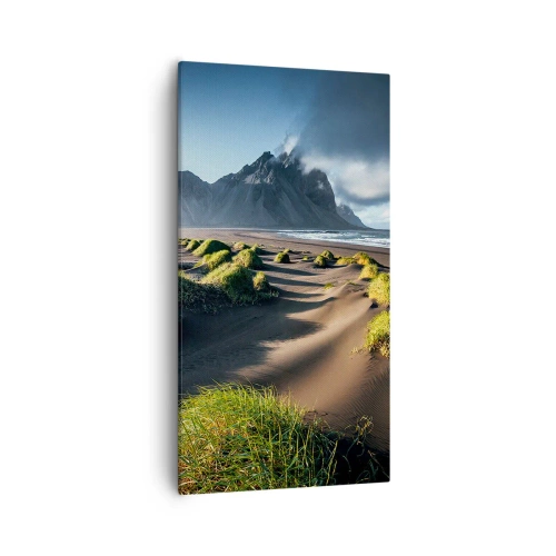 Bild auf Leinwand - Leinwandbild - Harmonie der Elemente - 55x100 cm