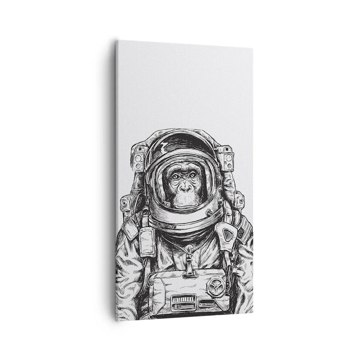 Bild auf Leinwand - Leinwandbild - Alternative Evolution - 55x100 cm