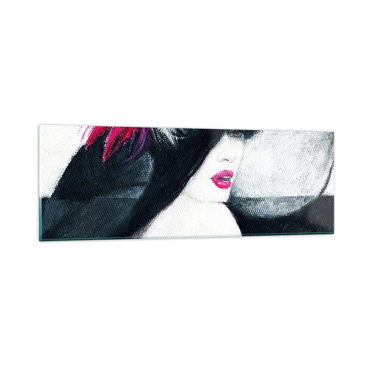 Glasbild - Bild auf glas - Immer ein Geheimnis - 90x30 cm