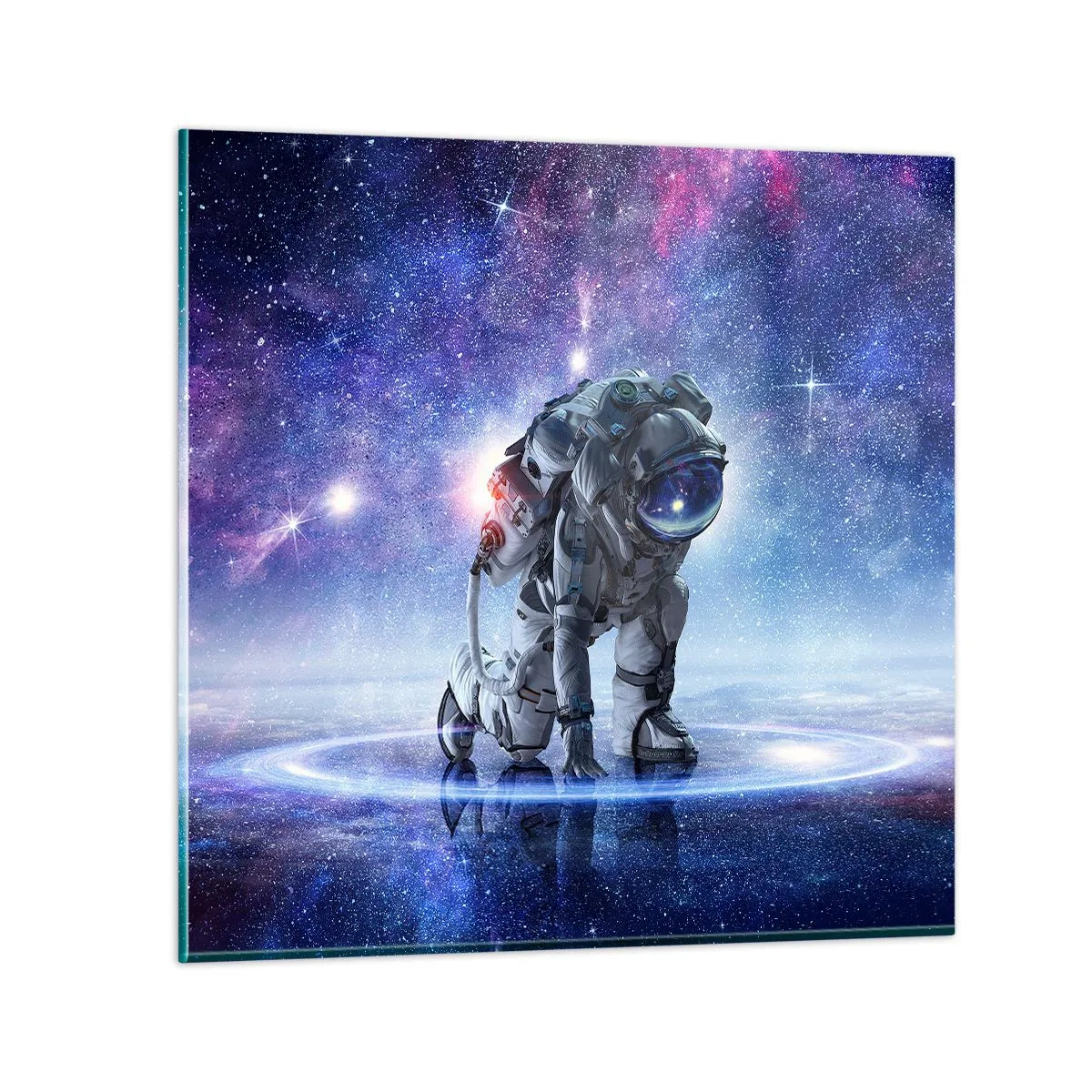 Glasbild - Bild auf glas - Der Sternenhimmel über mir - 70x70 cm