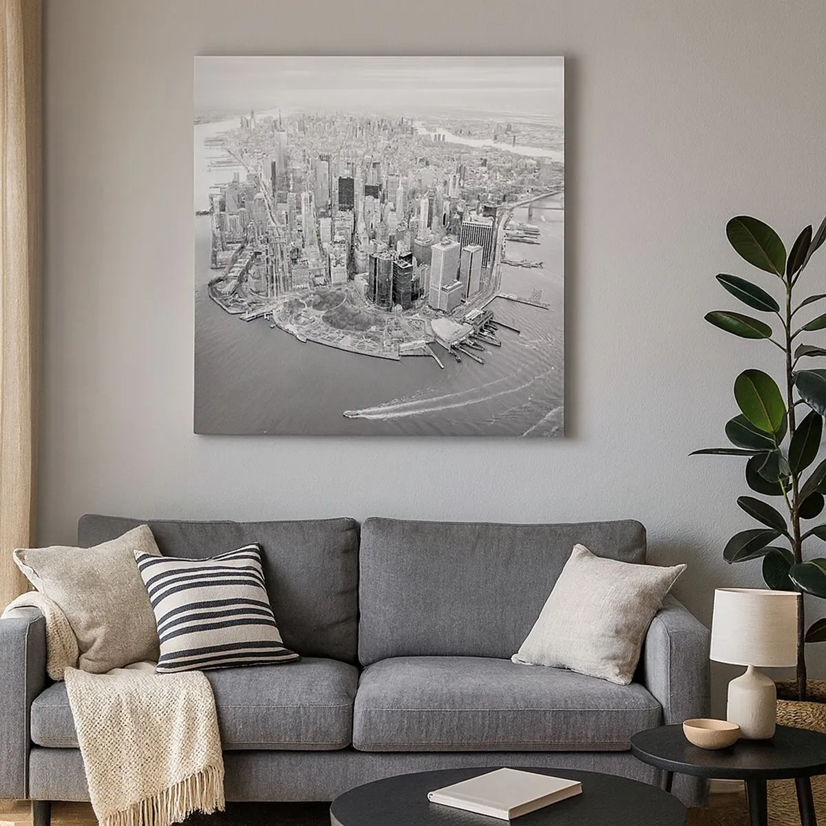 Bild auf Leinwand - Leinwandbild - Und wie kann es man nicht lieben? - 30x30 cm