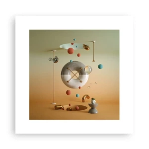 Poster - Alles kann passieren - 30x30 cm