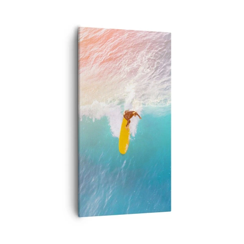 Bild auf Leinwand - Leinwandbild - Der Ozeanreiter - 55x100 cm
