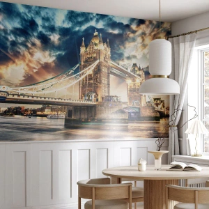 Fototapete Premium Canvas - Denkmal des viktorianischen Imperiums - Stadt, London, Die Architektur - 250x175 cm