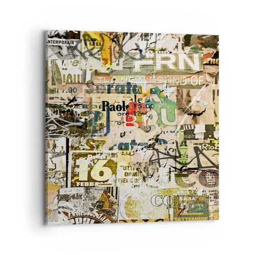 Bild auf Leinwand - Leinwandbild - Ach, es passiert... - 70x70 cm