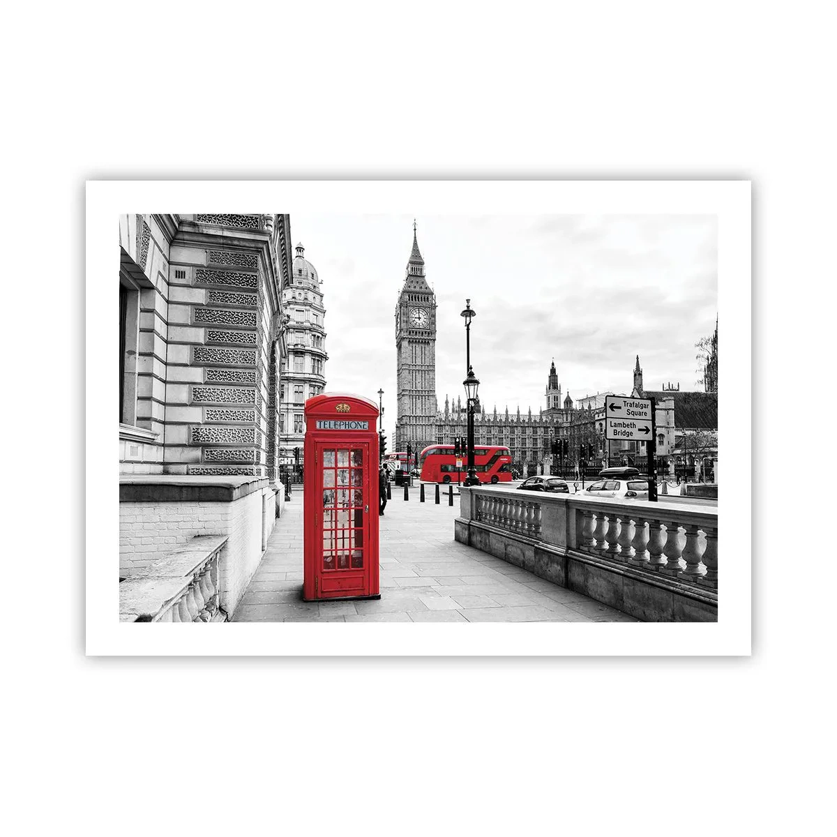Poster - London, ohne Zweifel - 70x50 cm