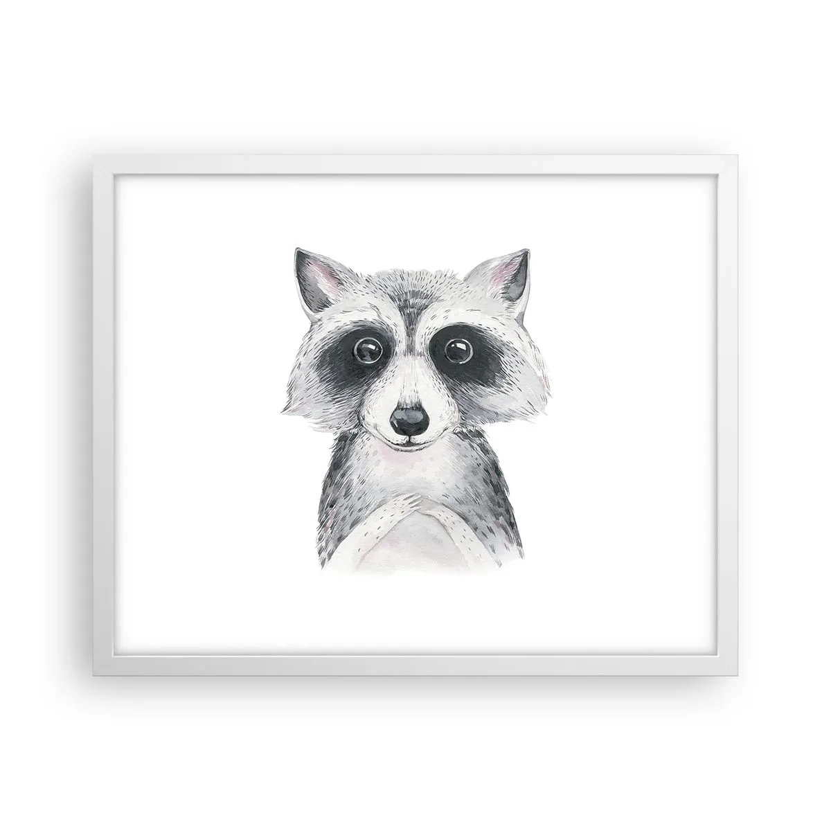 Poster in einem weißen Rahmen - Ein Moment zum Bewegen - 50x40 cm