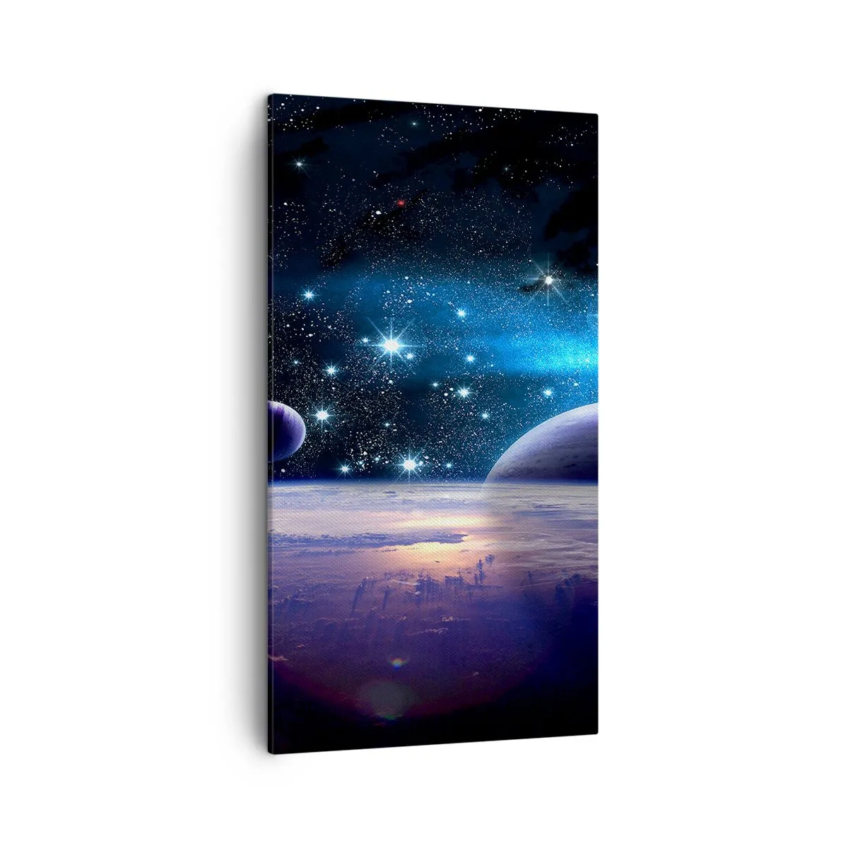 Bild auf Leinwand - Leinwandbild - Noch allein? - 45x80 cm