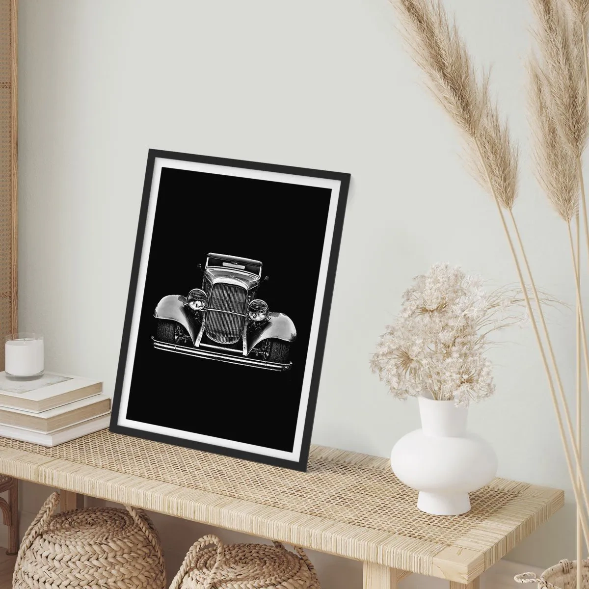 Poster in einem schwarzem Rahmen - Wahrer Gentleman - 61x91 cm