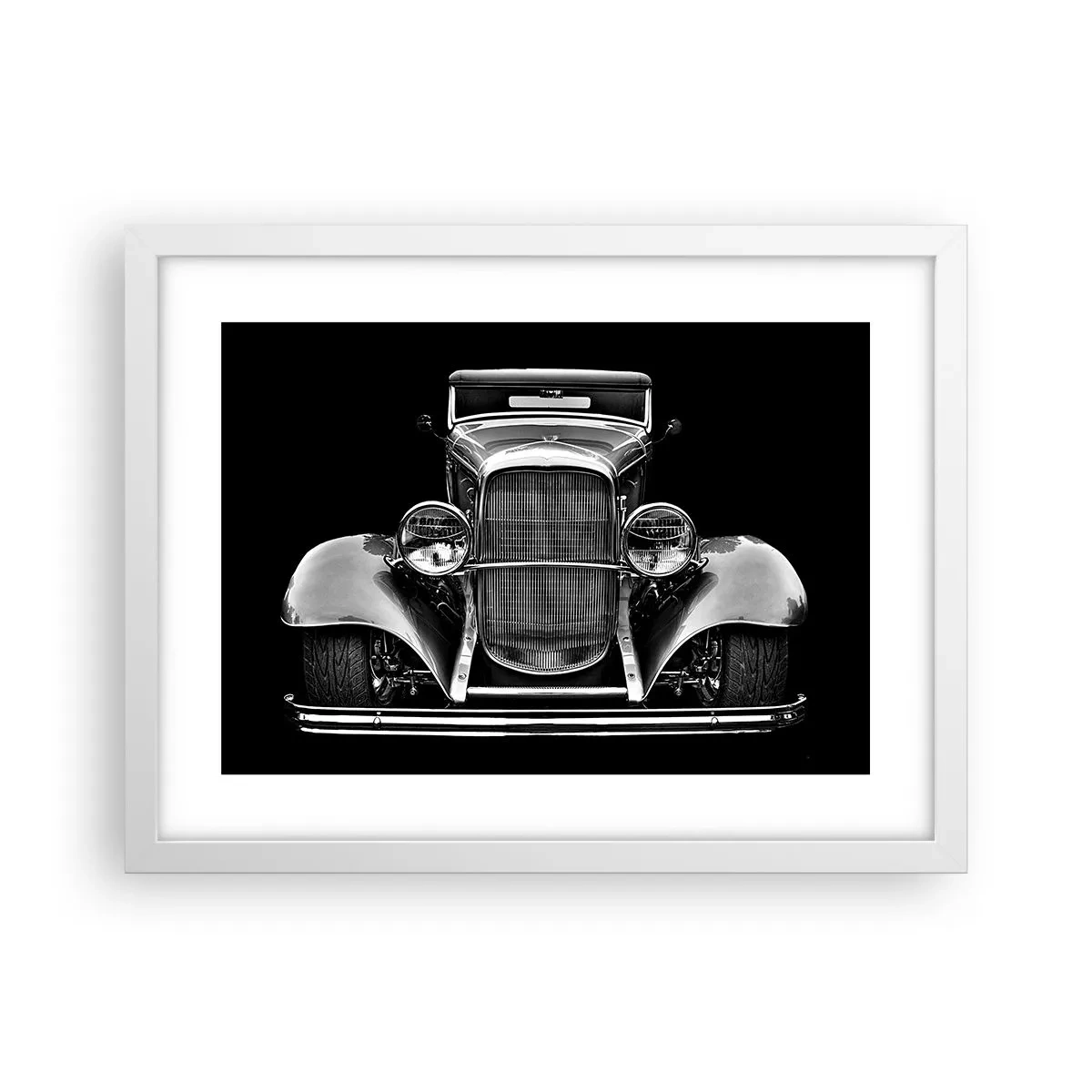 Poster in einem weißen Rahmen - Wahrer Gentleman - 40x30 cm