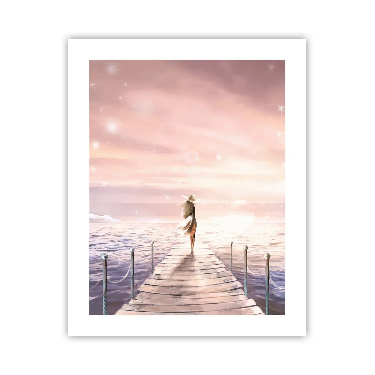 Poster - Im Licht eines Traums - 40x50 cm