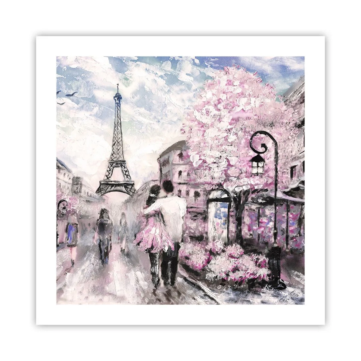Poster - Wie man sich verlieben kann, ist nur in ... - 50x50 cm
