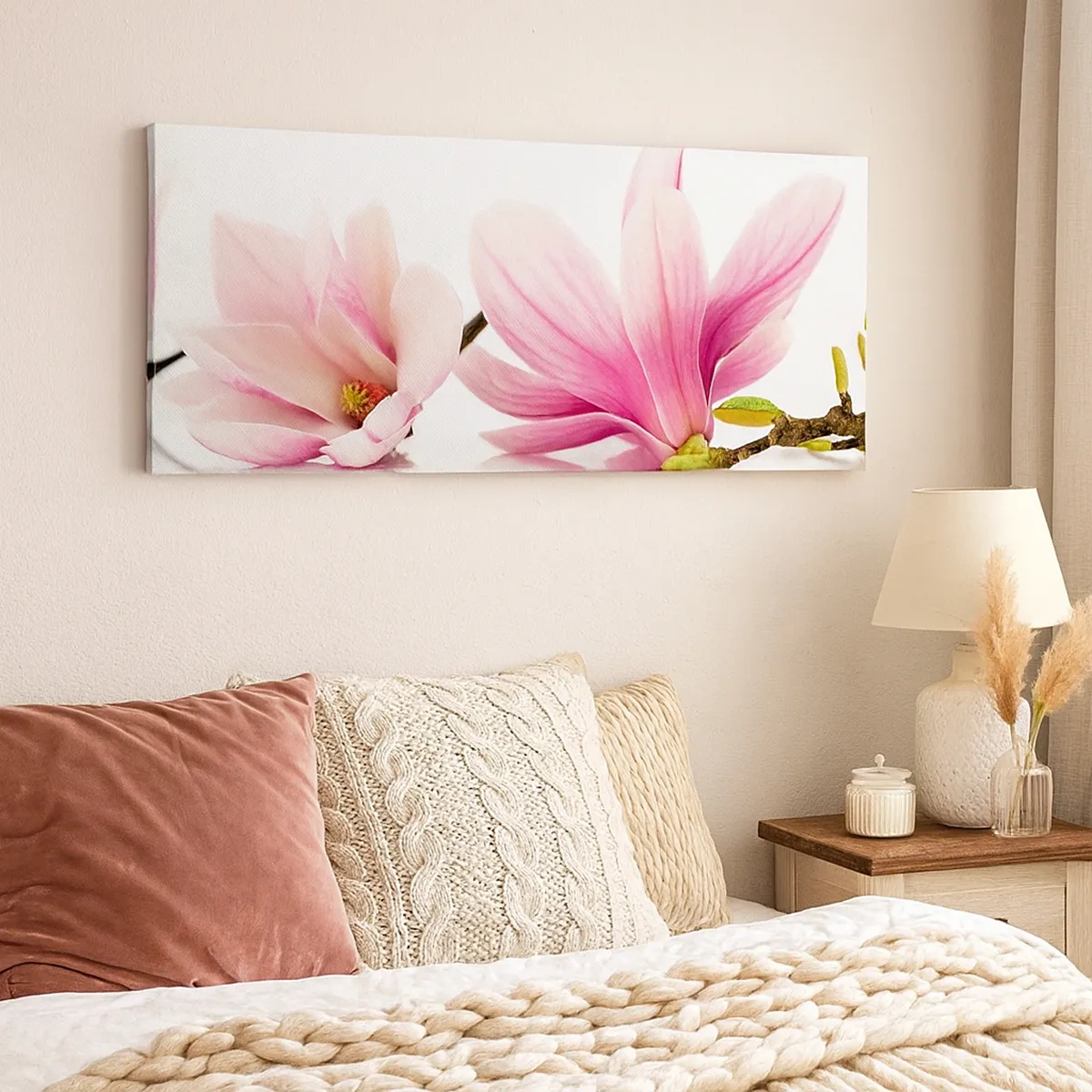 Bild auf Leinwand - Leinwandbild - Zart wie ein Frühlingswind - 30x30 cm