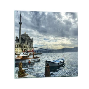 Glasbild - Bild auf glas - An der Grenze der Welten - 60x60 cm