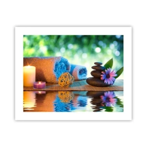 Poster - Zeit für den Körper - 50x40 cm