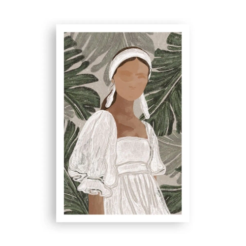 Poster - Exotisches Porträt - 61x91 cm