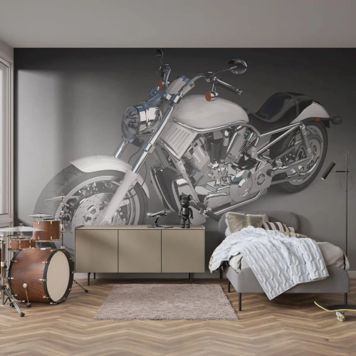 Maßgeschneiderte Fototapete Premium Sand - So dass man hinknien möchte - Automobil, Motorrad, Reisen