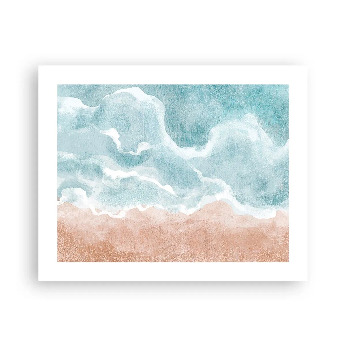 Poster - Cloud-Abstraktion - 50x40 cm