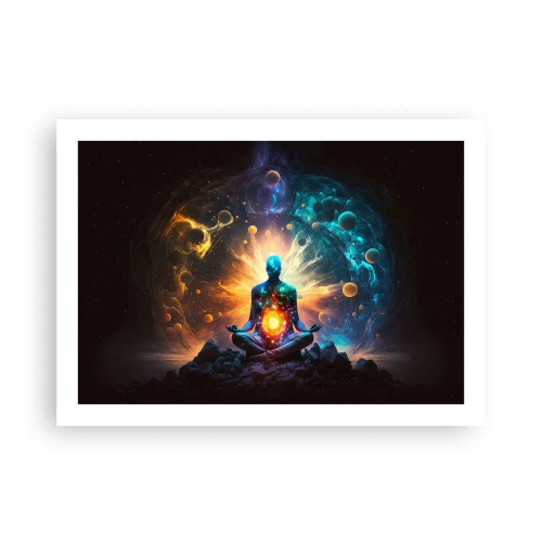 Poster - Kosmischer Frieden - 70x50 cm