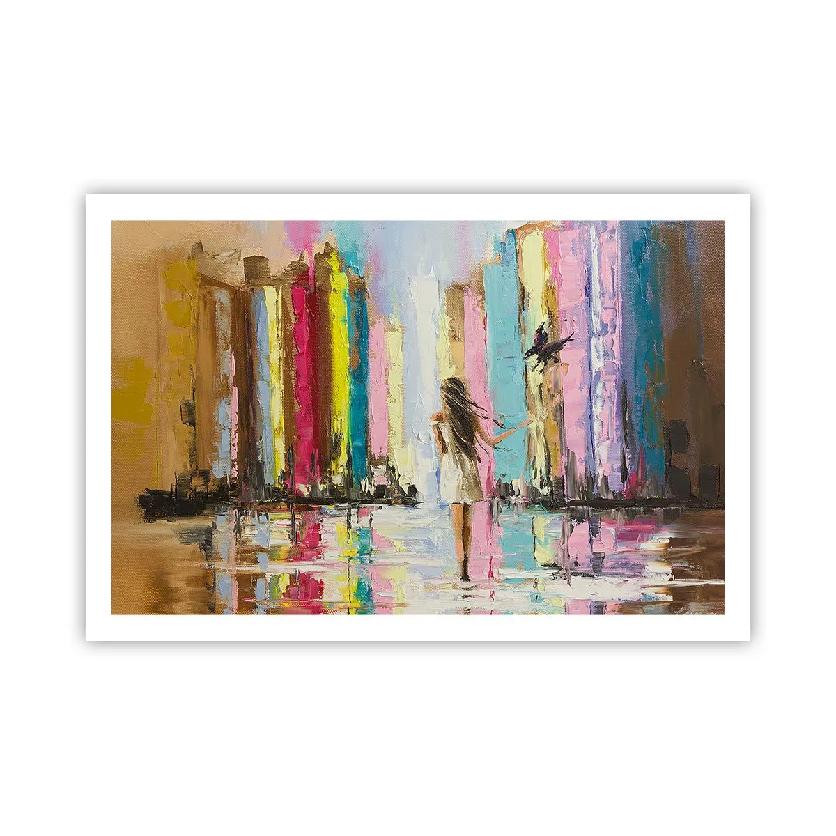 Poster - Folge mir - 91x61 cm