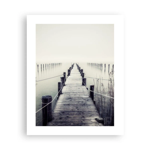 Poster - Tauchen Sie in Ruhe ein - 40x50 cm