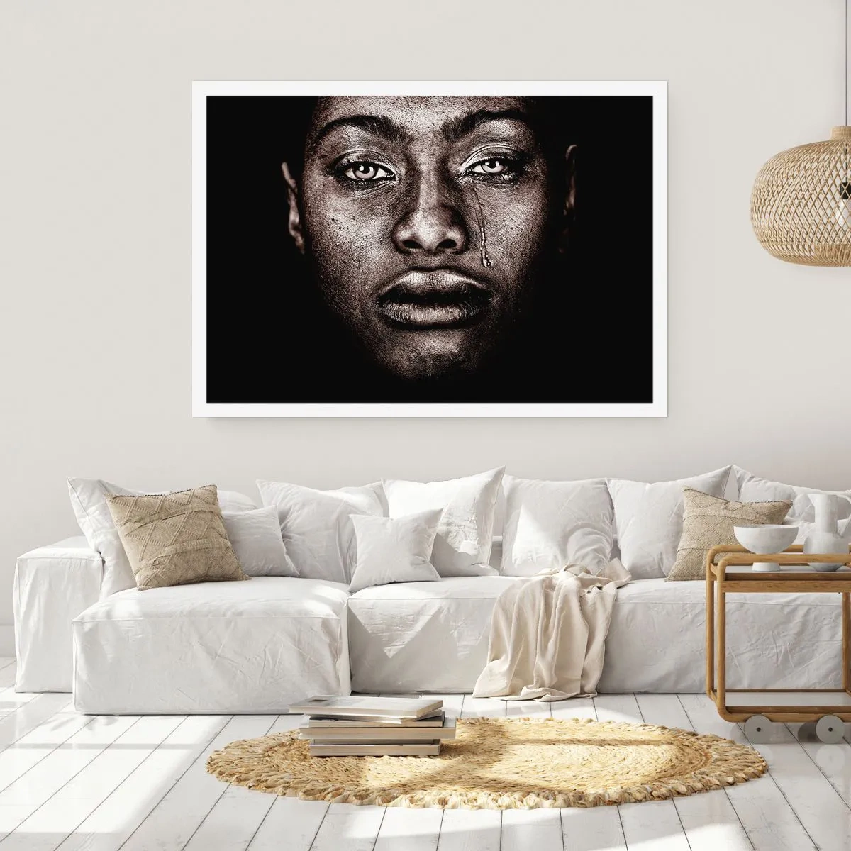 Poster - Eine Träne - 91x61 cm