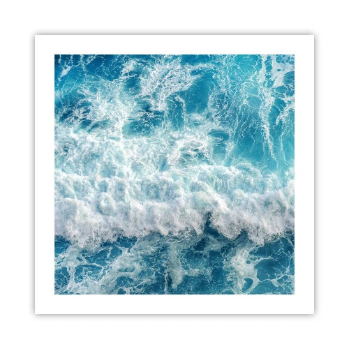 Poster - Freudig und springend - 50x50 cm