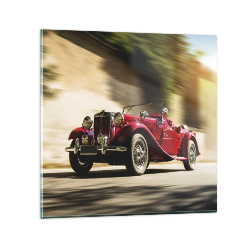 Glasbild - Bild auf glas - Schöner als Nike von Samothrake - 40x40 cm