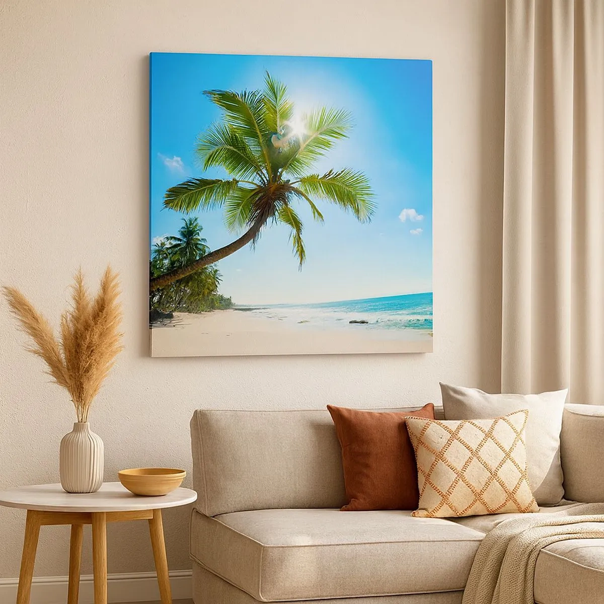 Bild auf Leinwand - Leinwandbild - Niemandem zeigen - 30x30 cm