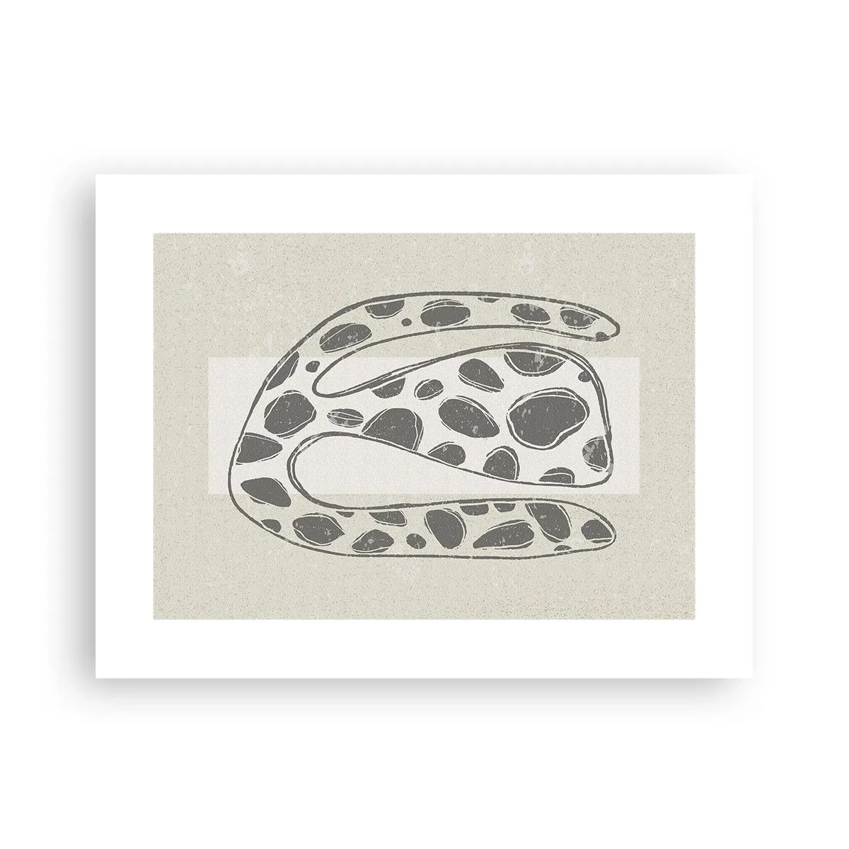 Poster - Seltsame Kreatur - 40x30 cm