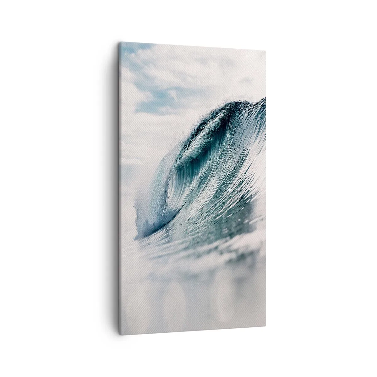 Bild auf Leinwand - Leinwandbild - Wasserspitze - 45x80 cm