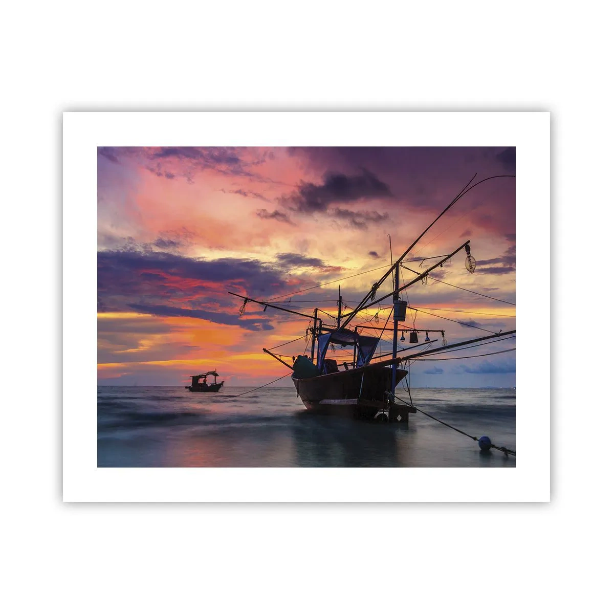Poster - Exotischer Abend - 50x40 cm
