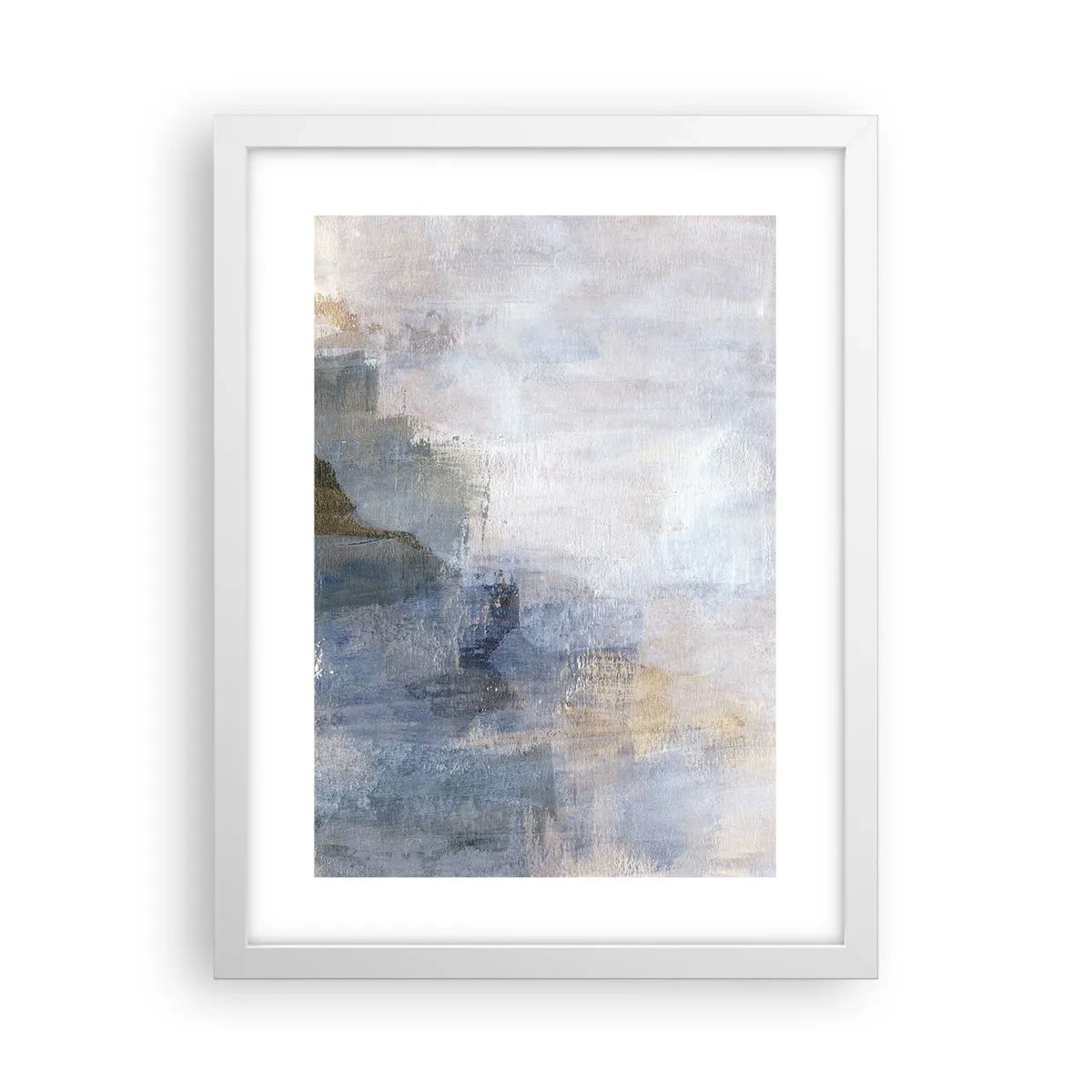 Poster in einem weißen Rahmen - Farbtöne und Akkorde - 30x40 cm