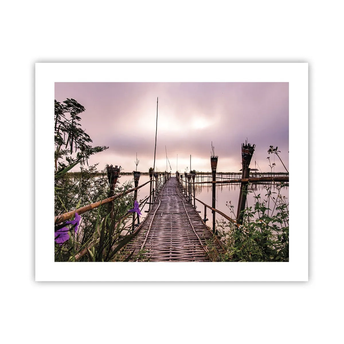 Poster - Frieden und Ruhe Asiens - 50x40 cm