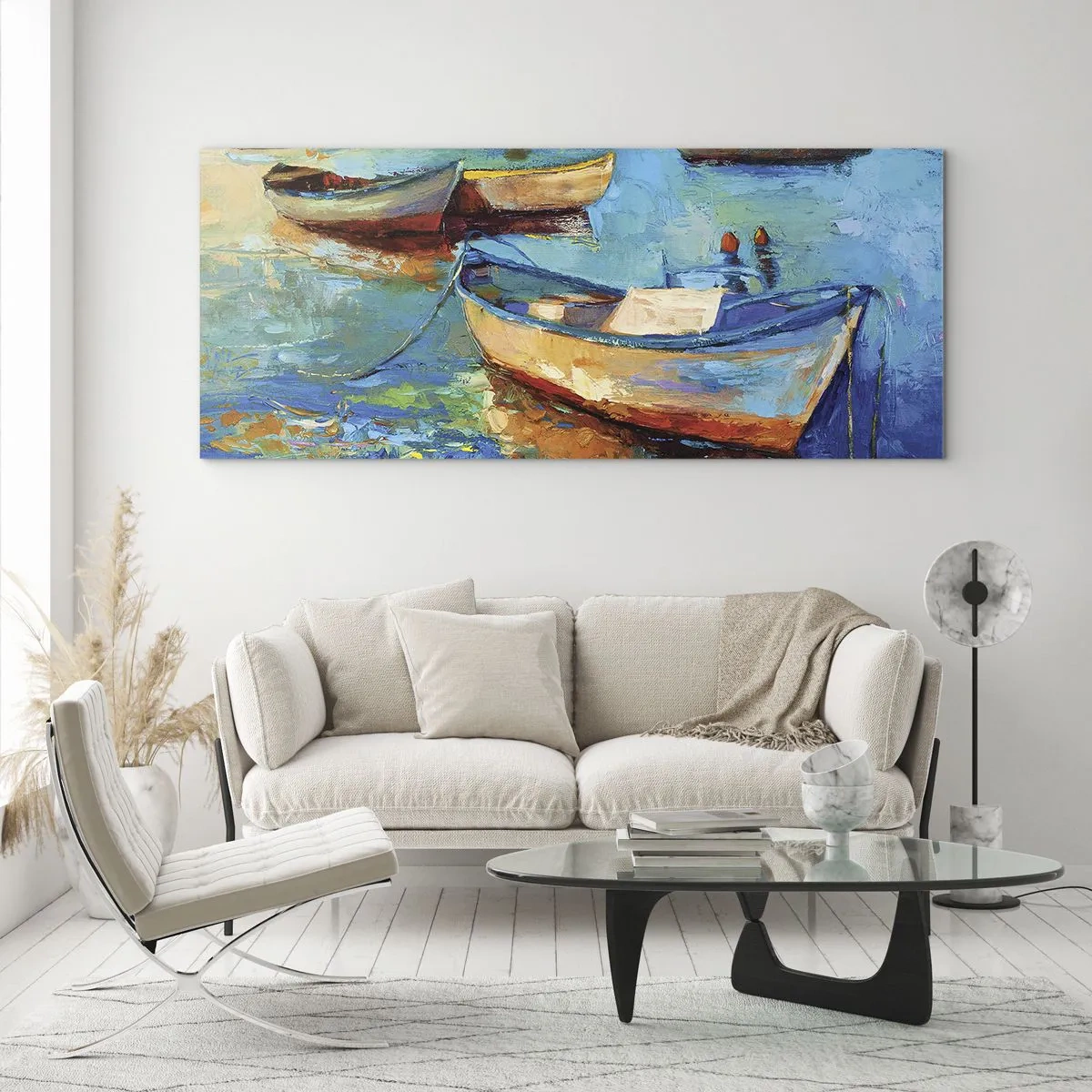 Glasbild - Bild auf glas - In der südlichen Bucht - 100x40 cm