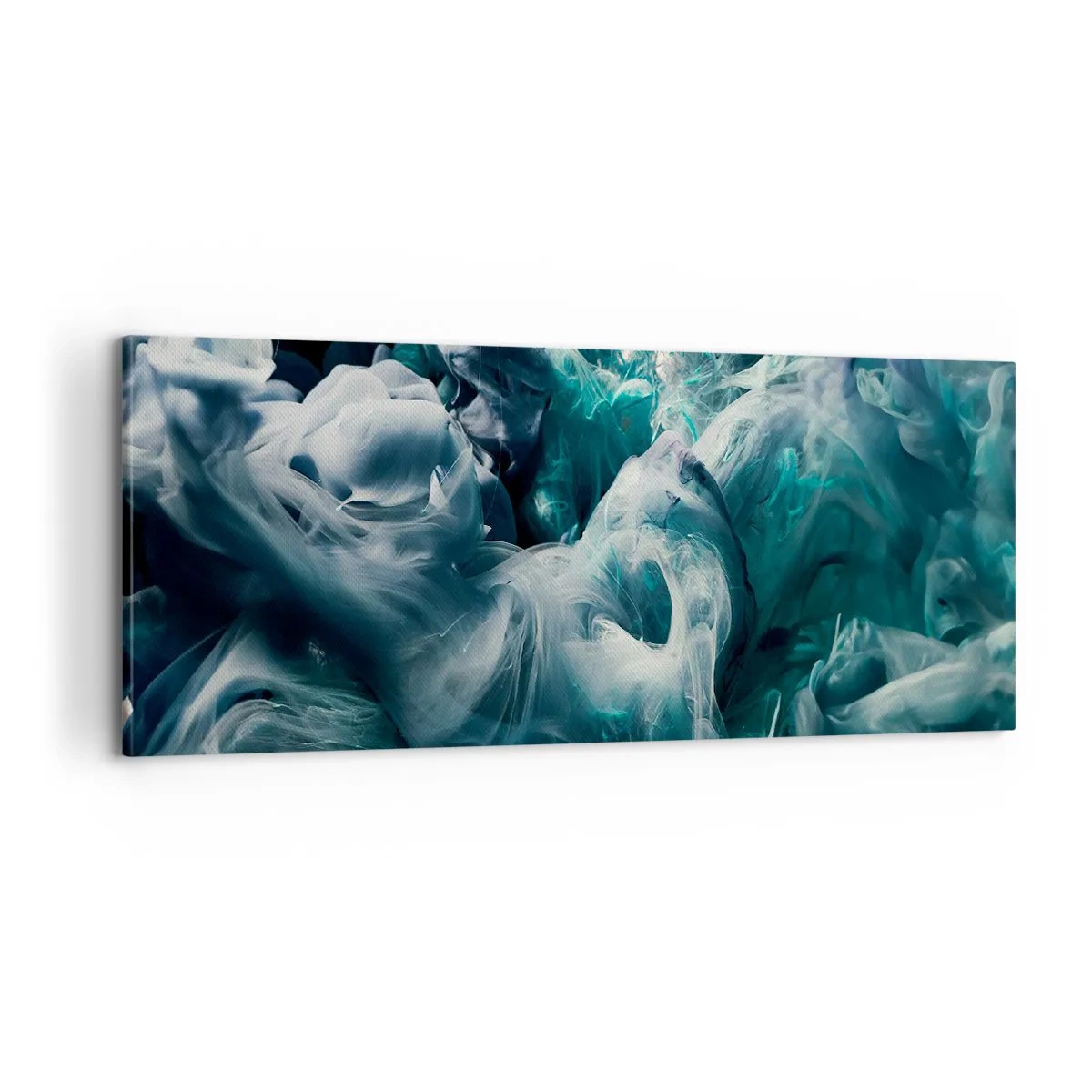 Bild auf Leinwand - Leinwandbild - Farbbewegung - 100x40 cm