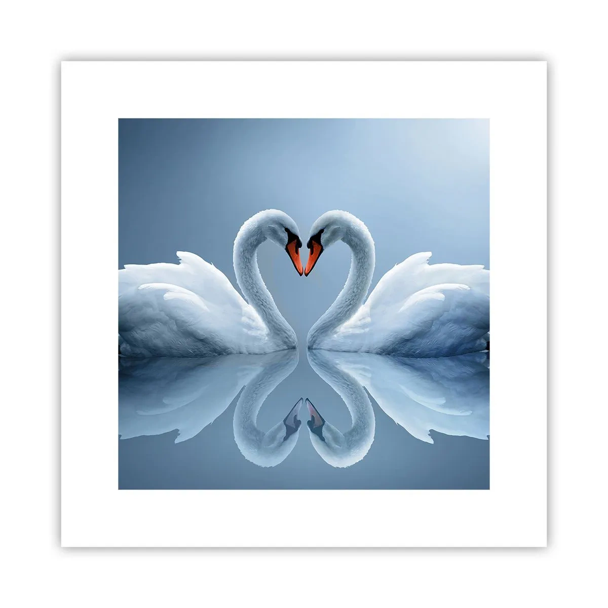 Poster - Zeit für die Liebe - 30x30 cm