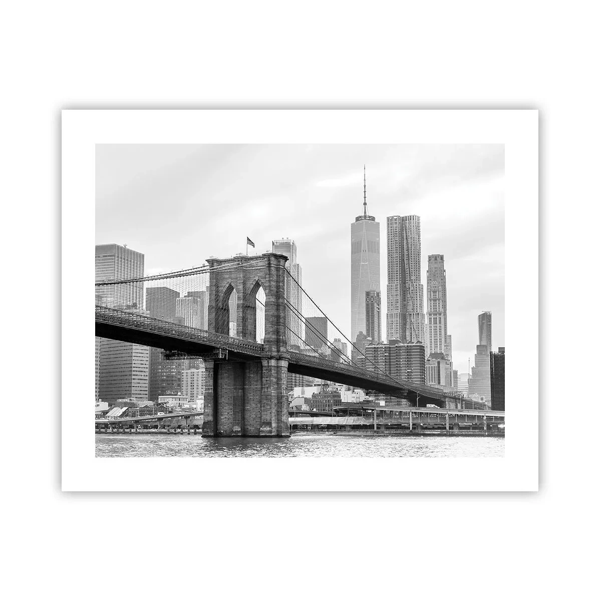 Poster - New Yorker Atmosphäre - 50x40 cm