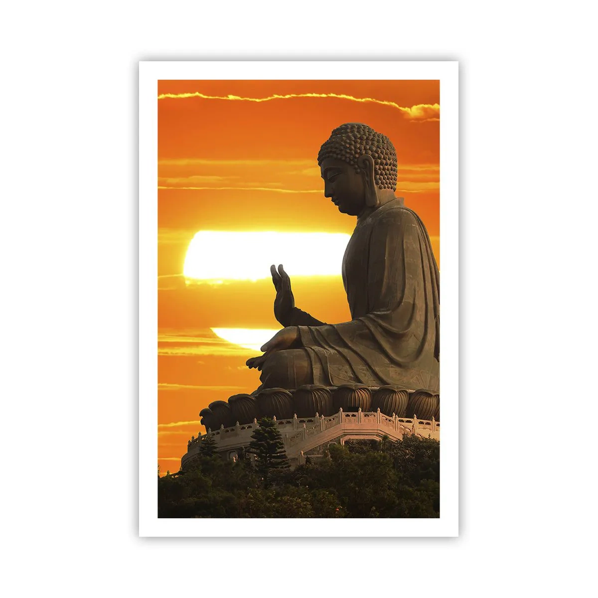 Poster - Keine Angst vor der Welt - 61x91 cm