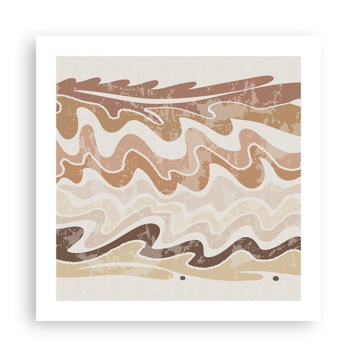 Poster - Gute Energie – gute Gefühle - 50x50 cm