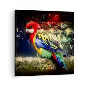 Bild auf Leinwand - Leinwandbild - Botschafter des Strahlens - 60x60 cm
