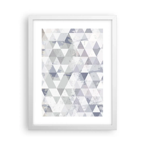 Poster in einem weißen Rahmen - Im Rhythmus auf drei - 30x40 cm