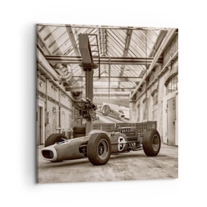 Bild auf Leinwand - Leinwandbild - Die Siegerruhe - 60x60 cm