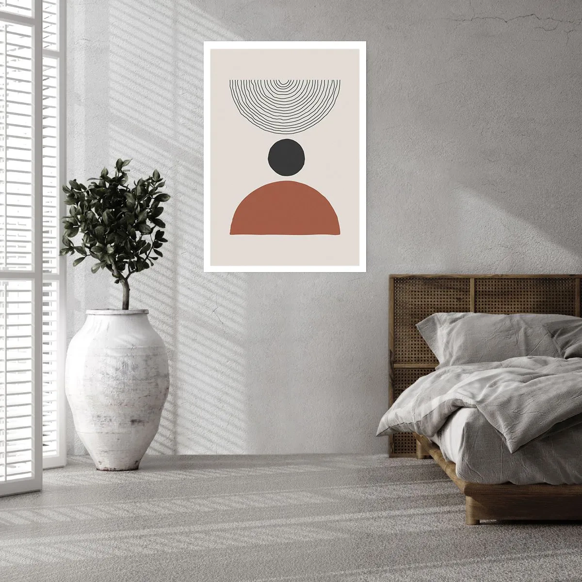 Poster - Das Zentrum der Aufmerksamkeit - 40x50 cm