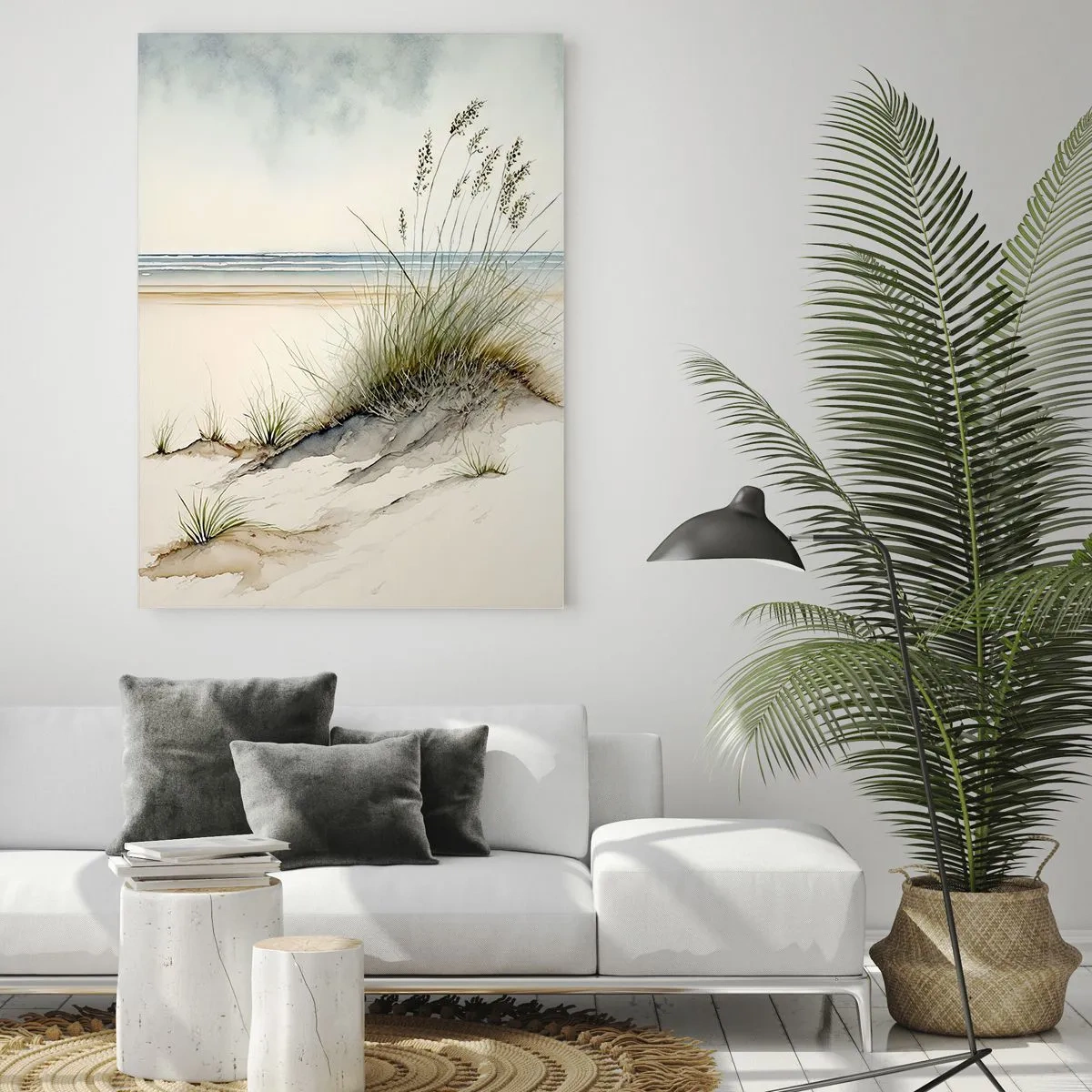 Glasbild - Bild auf glas - Vom Wind verwöhnt - 80x120 cm