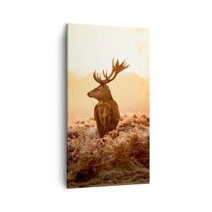 Bild auf Leinwand - Leinwandbild - Herr im eigenen Land - 45x80 cm
